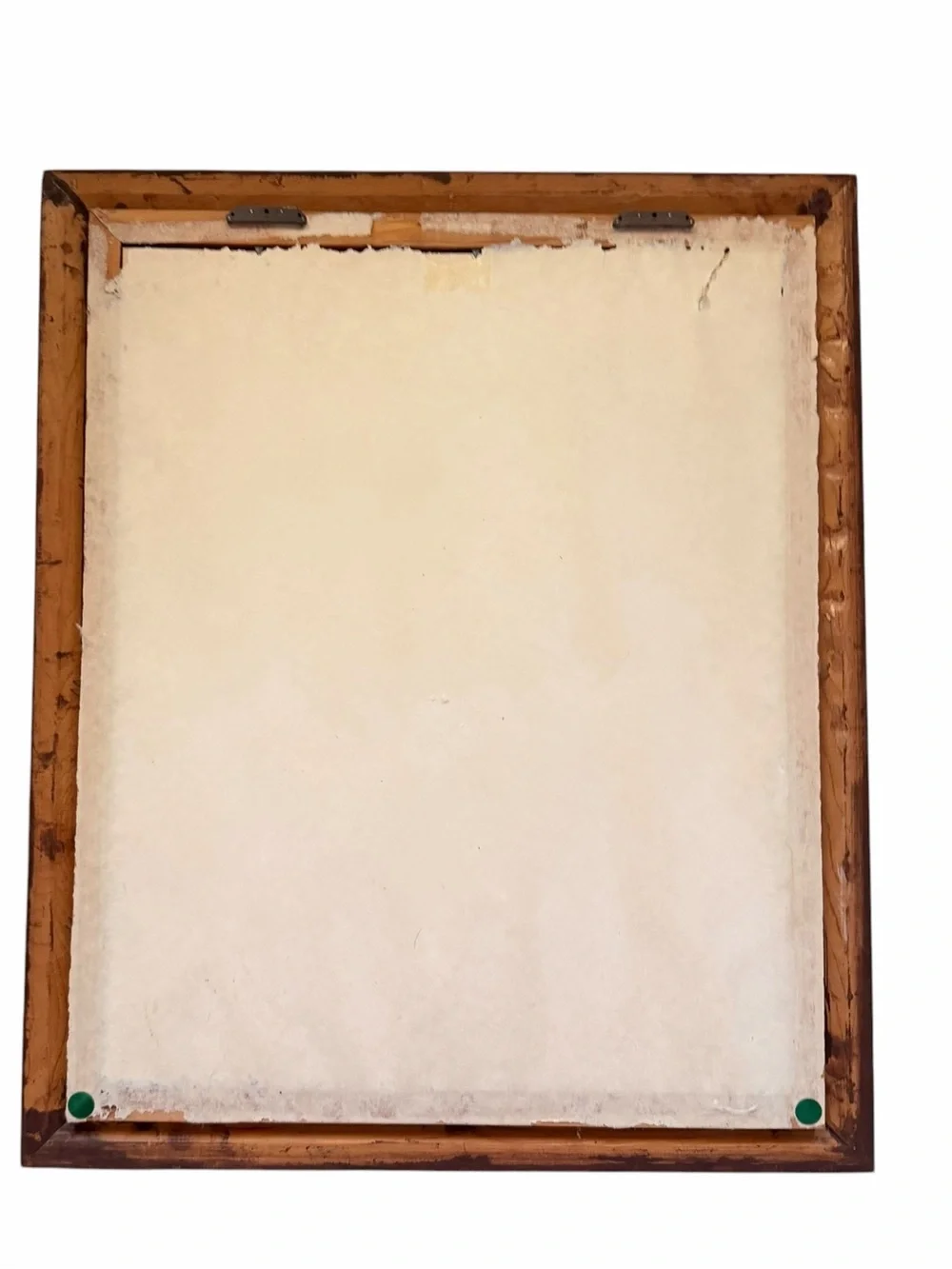 Vintage Crewel Embroidery Flowers Glass Framed Wall Art